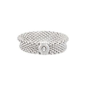 Meshmerise Mesh 0.25 Ct. Tw. Diamond Bangle Bracelet, White